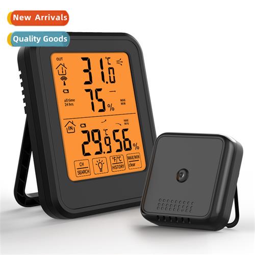 New electric wireless transmissi indoor and outdoor temperat