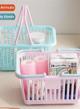 Macar color hheld storage basket girl heart stickers statier