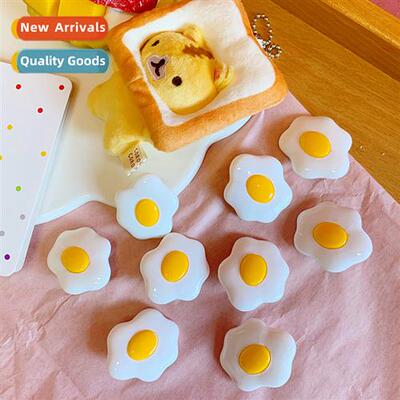 Japanese creative cute purse egg brooch ins tide bags clos a