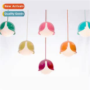 Scinavian colorful childrens room bedside chelier simple car