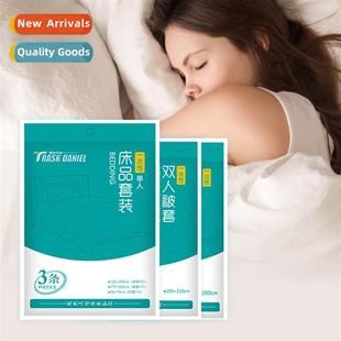 quilt cover pillowcase Disposable double sheet travel bed