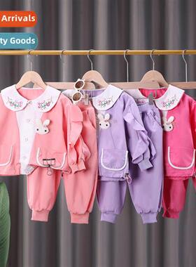 Girls su spring  fall 2023 new childrens clothing Yangqi fal