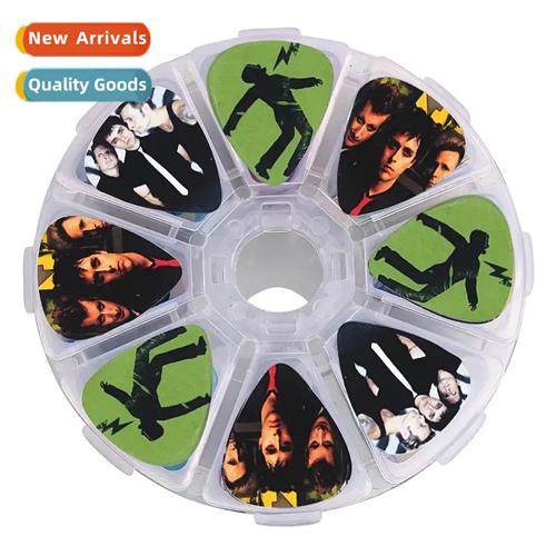 50 Pieces Colorful Pattern Guar Plectrum Set Musical Instrum