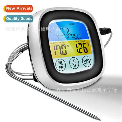 Color Screen Touch Kchen Food Digal Thermometer Probe Food T