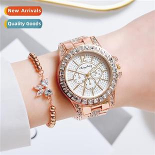 bracele eyes bow watch womens steel diamds full three New