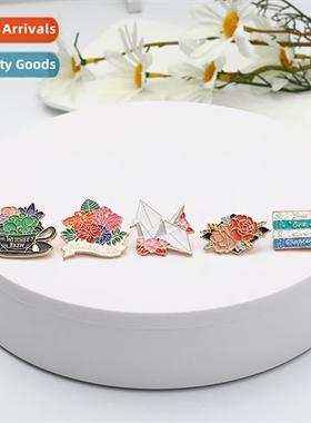 2021 new creative persalized oil drop brooch crab models zin