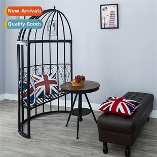 creative Cfee restaurant dining shop birdcage shape