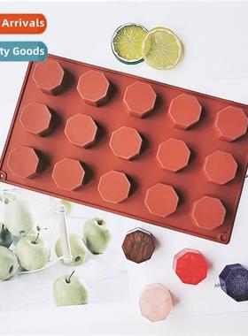 15 cnected 8-sided cylindrical 72 chocolate biscu cake mold,