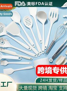 Silice spatula soup ladle 22- set  n-stick silice spatula fo