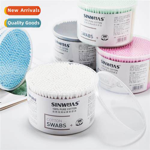 2989 Cott swabs wooden swabs for home use double pointed ear