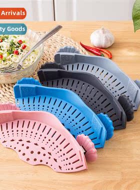 Kchen Drainer Silice Pot Rim Vegetable Pouring Vegetable Dra