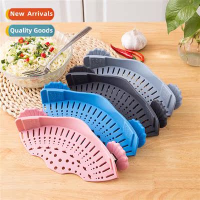 Kchen Drainer Silice Pot Rim Vegetable Pouring Vegetable Dra