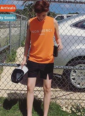 Bunch  breasts new summer wide shoulder sleeveless corset un