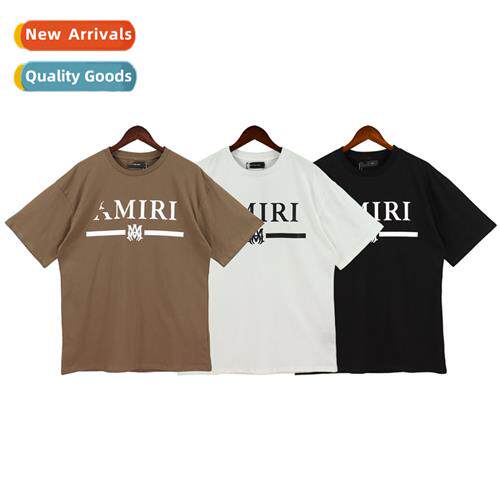 High versi am spring  summer new basic letter print round ne