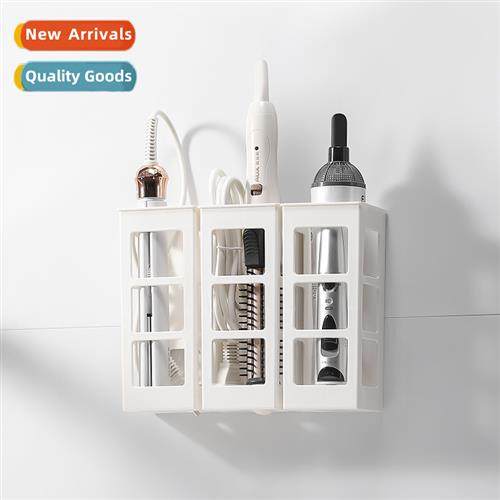 Hairdressing tools storage box wall mounted storage box curl
