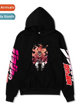 Japanese anime JOJOs Wderful Adventure printed sweater padde