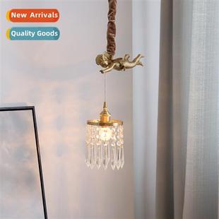 copper chelier Scinavian Vintage style full antique French