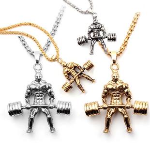 Europe and  Uned States fashi fness bodybuilding Mr. necklac