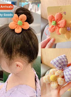 New high-color double-headed childrens headband tie pytail d