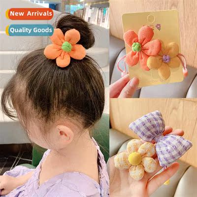 New high-color double-headed childrens headband tie pytail d