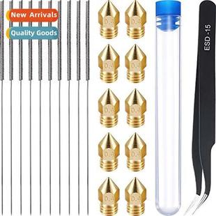 accessories MK8 10pcs 0.4mm nozzles set