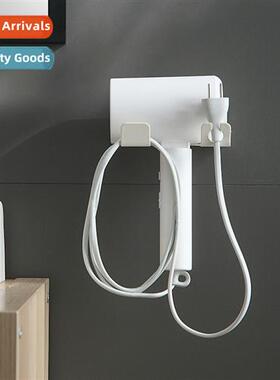 Hairdryer shelves no hole household bathroom  dryer storage