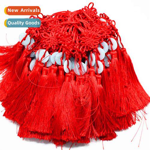 New Chinese knot jade  pendant car hanging jade pendant tass