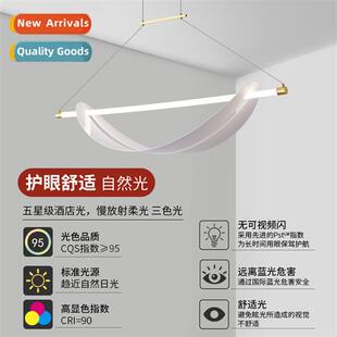 art light cafe bar chelier fear wind luxury simple Modern