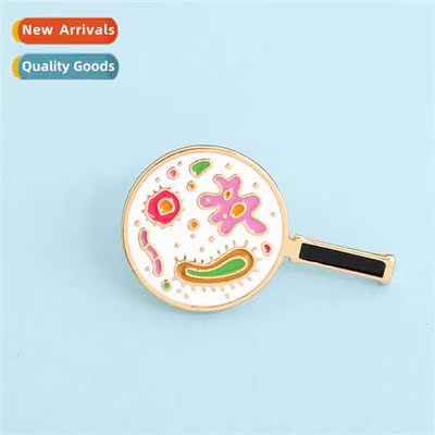Korean versi   carto brooch persalized nd magnifying glass m