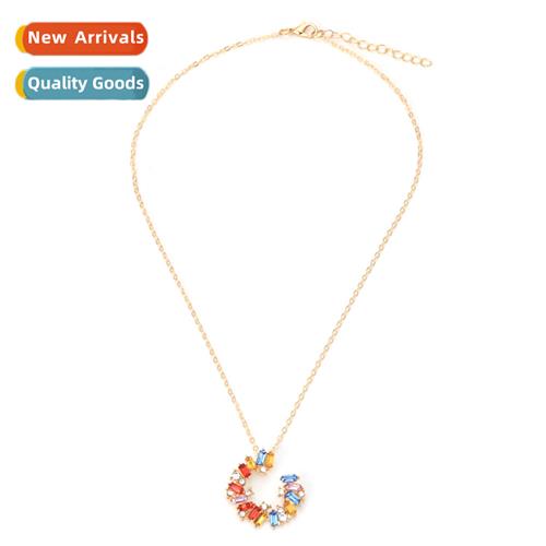 Simple zinc alloy wh diamd hundred necklaces retro fashi tem
