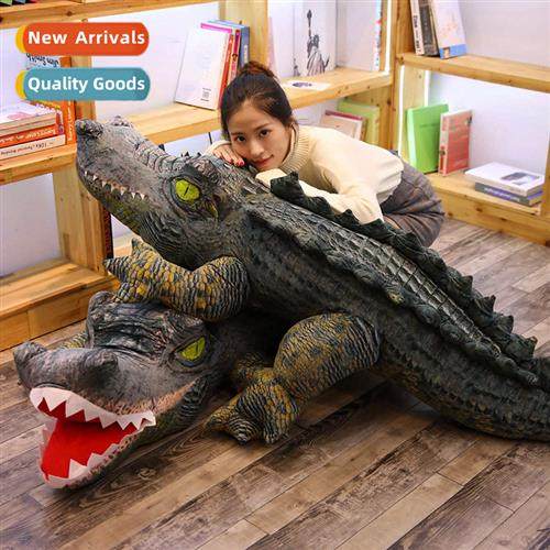 Creative simulati crocodile doll large plush toys studio pho