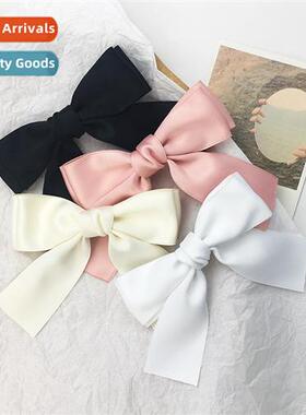 Super fairy bow hairpin female sweet and lovely back   head