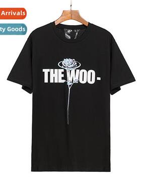 Big V Rose Mens Set Large Size Loose Short Sleeve Generati S