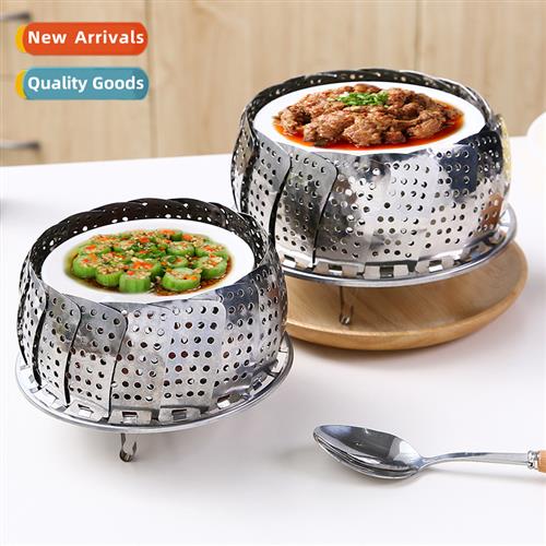Stainless Steel Folding Steamer Rack Steamer Basket Waterpro