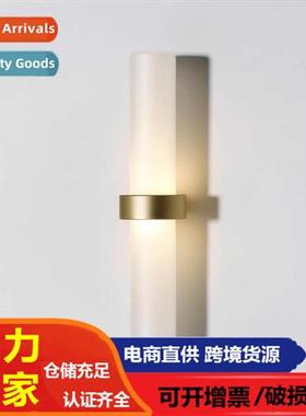 Glass tube living room wall lamp Scinavian creative art B&B