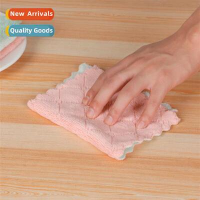 Lazy man wipes kchen dish towel n-stick oil absorbent cleani