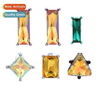 set simple ear retro earrings diamd geometric new The