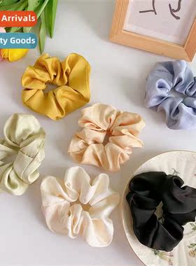 Korean versi   ins secti   French silk glossy satin  b  acce