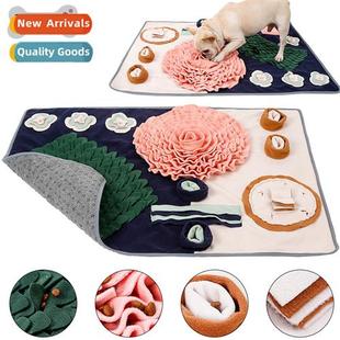 pet sniffing puzzle style plush food table hide Western mat