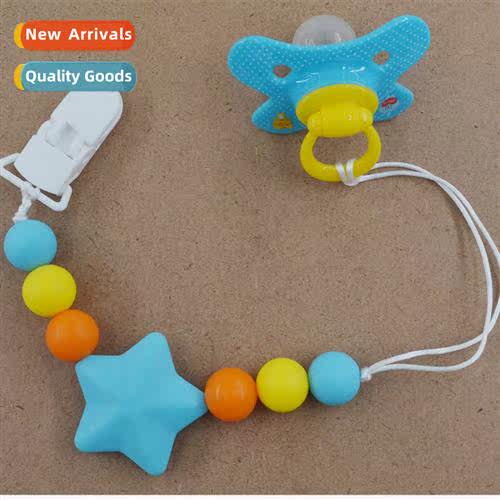 Single Silice Pacifier Chain Silice Drop Chain Silice Beable