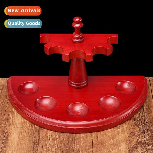 Putian wood carving mahogany five-posi pipe rack solid wood