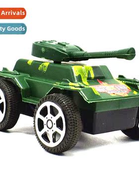 Childrens Plastic Pullback Armored Car Tank Battlefield Toys