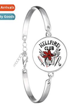 Stranger Things Time Gemste Bracelet Hellfire Club Mask Brac