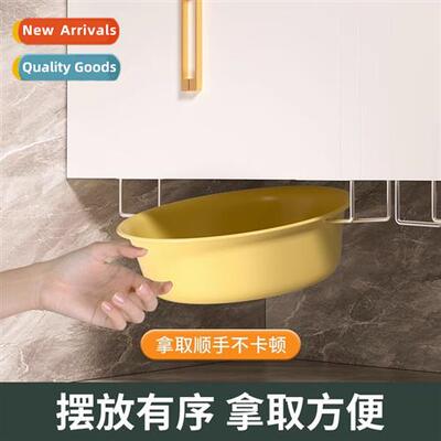 New basin organizer bathroom cabinet bathroom no punch sink