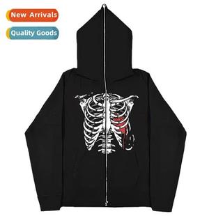 2023 dark red heart sweatshirt men women hoodie gothic coup