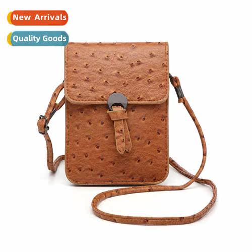 PU ladies shoulder cell phe bag womens bag Middle East ostri