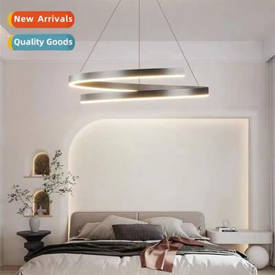 Living room circle ring chelier Scinavian art creative bedro