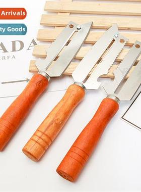 Wooden hle four-use paring knife wood hle multi-purpose fru