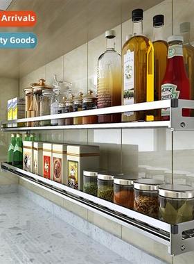 Seasing rack wall-mounted hole-free 304 stainless steel kche