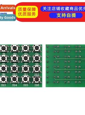 Inline Keypad 4X4 Matrix Keypad 16 Keys Microctroller Extern